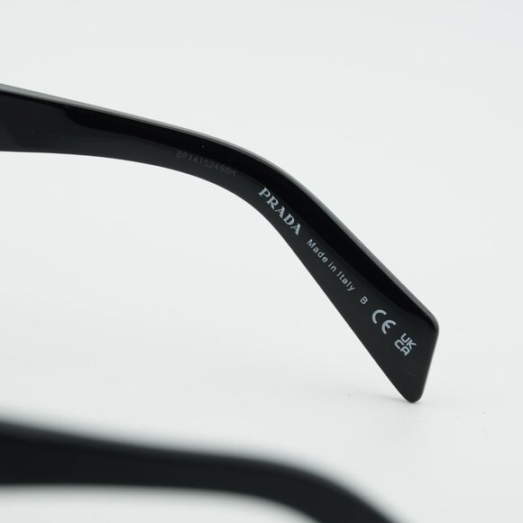 Prada Black Sunglasses with Dark Green Lenses main image 6